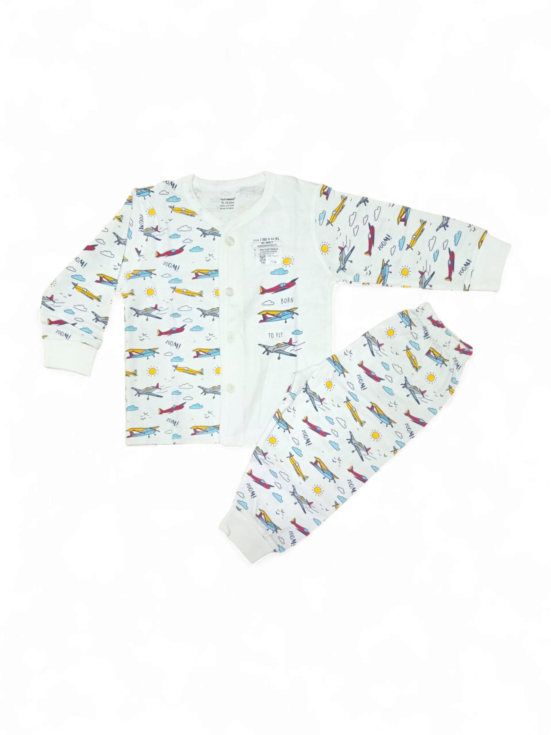 CBR Z2002 WH XL F/O SUIT COLOUR 18 to 24 Months CBR Z2002 WH XL F/O SUIT COLOUR 18 to 24 Months